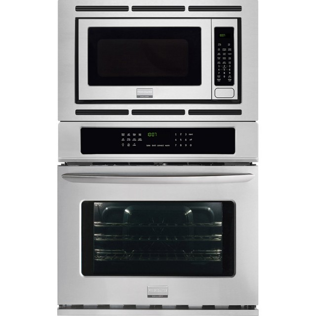 Frigidaire FGMC2765PFD Gallery 27 in. Electric Convection Wall Oven with Built-In Microwave in Stainless Steel